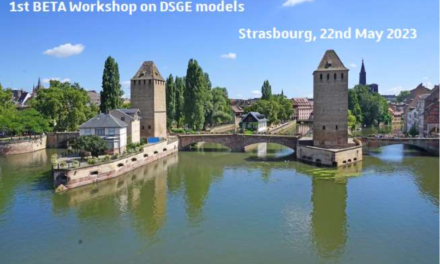 1st BETA Workshop on DSGE models, Strasbourg, 22 may 2023